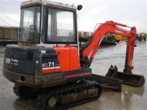 kubota kh 61 mini excavator|kubota kx71 specs.